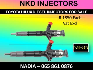 Toyota Hilux Diesel Injectors For Sale On Exchange With 6 Months Warranty