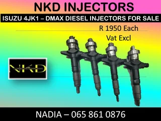 Isuzu4jk1 - Dmax - Dteq Diesel Injectors For Sale On Exchange Or To Recon With Warranty