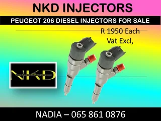 Peugeot 206 1.4l Diesel Injectors For Sale On Exchange