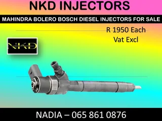 Mahindra Bolero Diesel Injectors For Sale Or To Recon