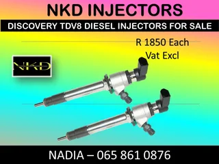 Discovery Tdv8 Diesel Injectors For Sale On Exchnage With 6 Months Warranty