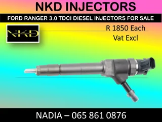 Ford Ranger 3l Tdci Diesel Injectors For Sale Or To Recon