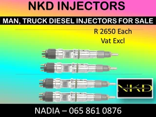 Man Truck Diesel Injectors Fror Sale Or To Recon