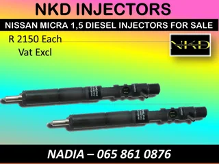 Nissan Micra 1.5 Diesel Injectors For Sale On Exchnage Or To Recon With Warranty