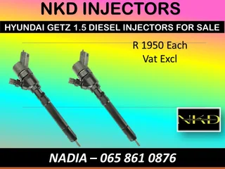 Hyundai Getz Diesel Injectors For Sale Or To Recon