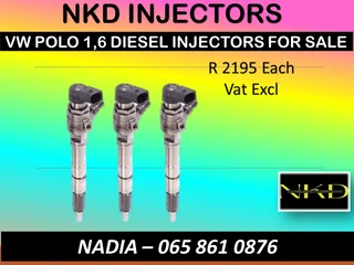 Vw/polo 1.6 Diesel Injectors For Sale On Exchange With 6 Months Warranty
