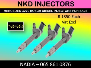 Mercedes C270 Diesel Injectors For Sale On Exchange With 6 Months Warranty