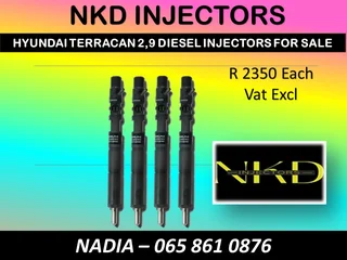 Hyundai Terrican 2.9 Diesel Injectors For Sale On Exchange Or To Recon