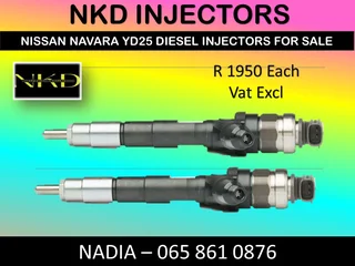 Nissan Navara Yd25 Diesel Injectors For Sale On Exchange Or To Recon With Warranty
