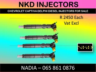 Captiva Delphi Diesel Injectors For Sale On Exchange Or To Recon