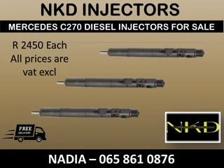 Mercedes C270 Diesel Injectors For Sale Or To Recon