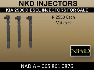 Kia (2500) Diesel Injectors For Sale On Exchangeor To Recon With Warranty