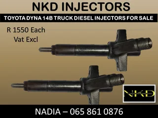 TOYOTA DYNA 14B DIESEL INJECTORS FOR SALE ON EXCHANGE
