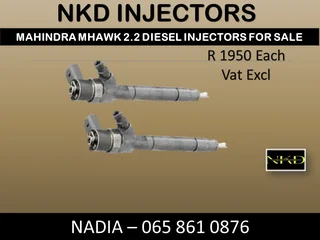 MAHINDRA MHAWK DIESEL INJECTORS FOR SALE ON EXCHANGEWITH 6 MONTHS WARRANTY