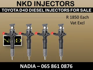 Toyota D4d Diesel Injectors For Sale Or To Recon