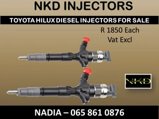 Toyota Hilux Diesel Injectors For Sale On Exchnage With 6 Months Warranty