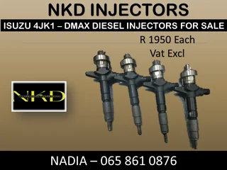 Isuzu 4jk1 - Dmax - Dteq Diesel Injectors For Sale On Exchange Or To Recon With Warranty