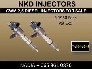 Gwm 2.5l Diesel Injectors For Sale On Exchange Or To Recon