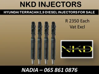 Hyundai Terrican 2.9 Diesel Injectors For Sale On Exchange Or To Recon