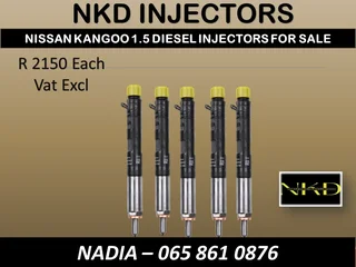 Nissan Kangoo 1.5 Diesel Injectors For Sale Or To Recon