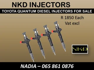 Toyota Quantum Diesel Injectors For Sale Or To Recon
