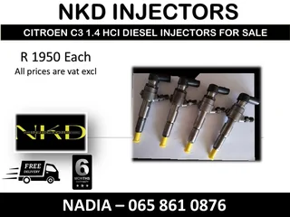 Citroen C3 1.4 Hdi Diesel Injectors For Sale On Exchange