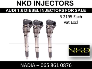 Audi 1.6 Diesel Injectors For Sale Or To Recon