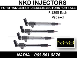 Ford Ranger 3.2 Diesel Injectors For Sale On Exchange Or To Recon With Warranty