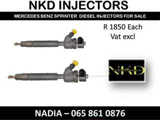 Mercedes Benz Sprinter Diesel Injectors For Sale On Exchange With 6 Months Warranty