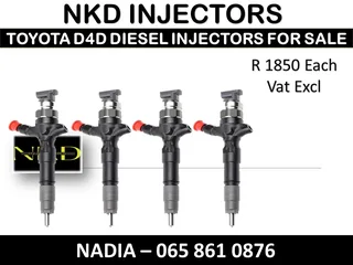 Toyota D4d Diesel Injectors For Sale Or To Recon