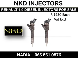 Renault 1.9 Diesel Injectors For Sale On Exchange Or To Recon