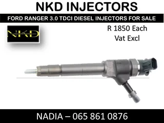 Ford Ranger 3l Tdci Diesel Injectors For Sale Or To Recon