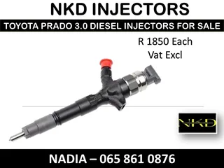 Toyota Prado 3.0 Diesel Injectors For Sale Or To Recon