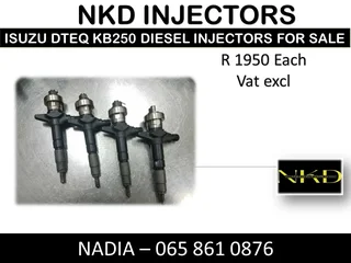 Isuzu Kb250 Diesel Injectors For Sale On Exchange Or To Recon With Warranty