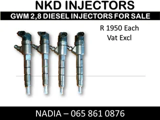 Gwm 2.8l Diesel Injectors For Sale On Exchange With 6 Months Warranty