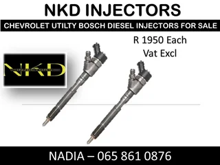 Chevrolet Utility Diesel Injectors For Sale On Exchange With 6 Months Warratny