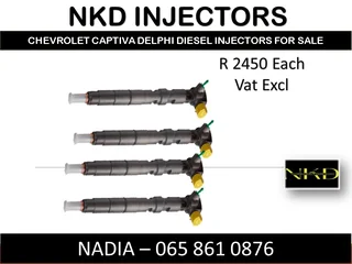 Captiva Delphi Diesel Injectors For Sale On Exchange Or To Recon