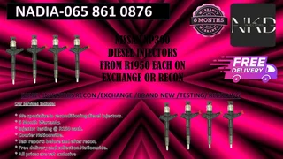 Nissan Np300 Diesel Injectors For Sale On Service Exchange Or Recon
