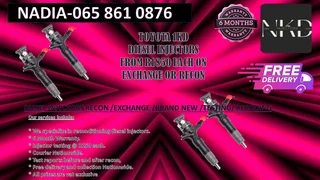 Toyota 1KD diesel injectors for sale or recon