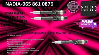 Nissan Navara YD25 diesel injectors for sale or recon with 6 months warranty