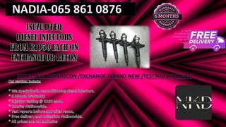 Isuzu Dteq KB250 Diesel injectors for sale or recon