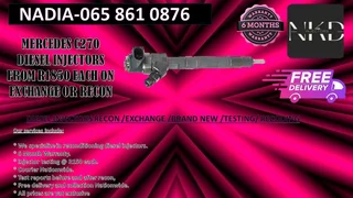 Mercedes C270 Bosch diesel injectors for sale or recon