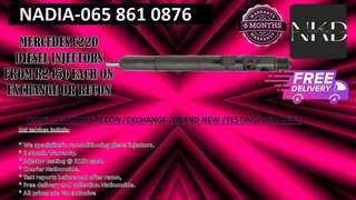 Mercedes C220 diesel injectors for sale or recon