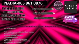 New Hyundai H1 Delphi injectors for sale