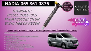 Hyundai H1 Delphi injectors for sale on service exchange or recon