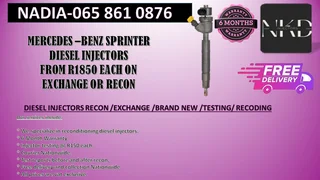 Mercedes Benz Sprinter Diesel Injectors For Sale Or Recon