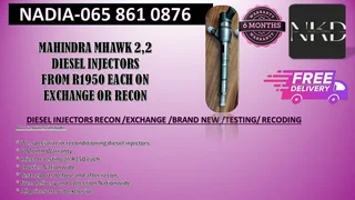 Mahindra diesel injectors for sale or recon