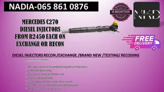 Mercedes C270 Delphi diesel injectors for sale or recon with free delivery Nationwide