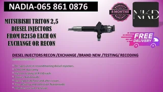 Mitsubishi Triton diesel injectors for sale on exchange or recon