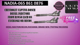 Chevrolet Captiva diesel injectors for sale or recon
